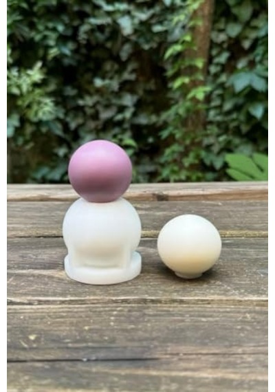 4cm Çap Silikon Mum Kalıbı Çok Renkli