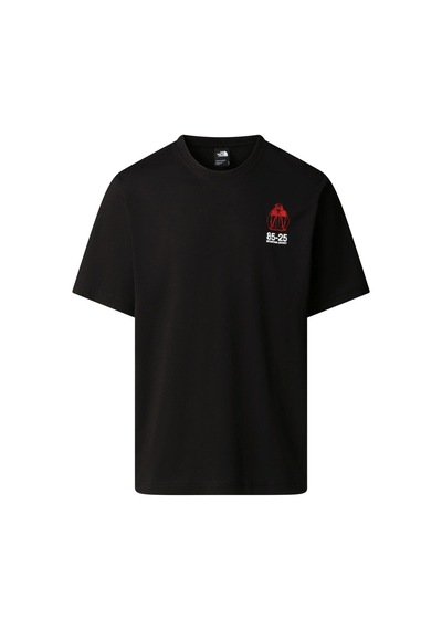 The North Face U S/s Mnt Annıversary Relaxed Tişört Nf0a8dn5jk31 Siyah