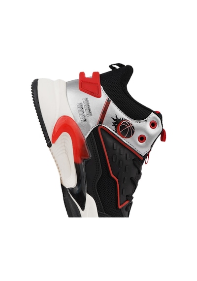 Cool London Unisex Ortopedik Çocuk Basketbol Ayakkabısı Siyah