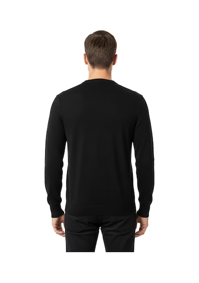 Raymons Erkek Spor Sıfır Yaka Regular Fit Kazak Bgl-st04953 Siyah