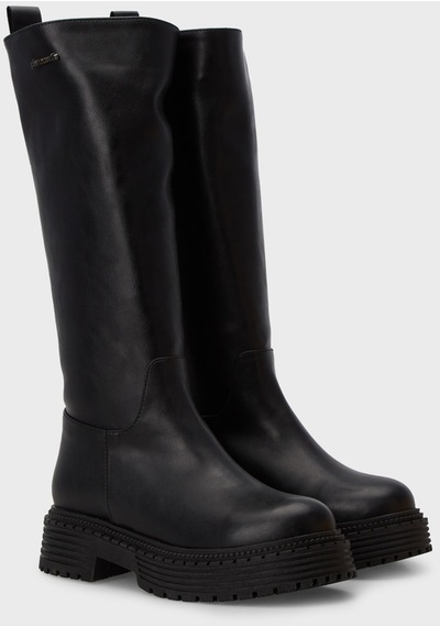 Pierre Cardin Bayan Çizme Pc52443 Siyah-cilt Siyah