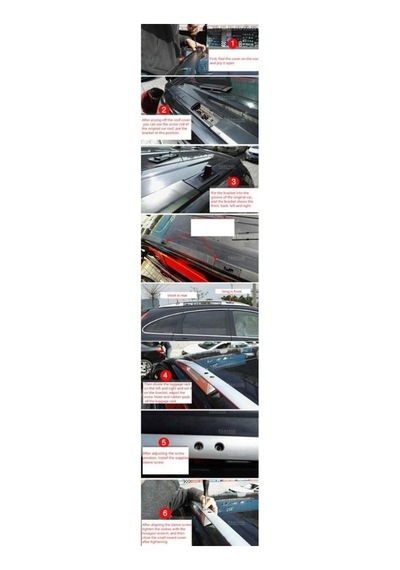 Honda Crv Tavan Çıtası 2006- 2012 Oem Style Siyah Black