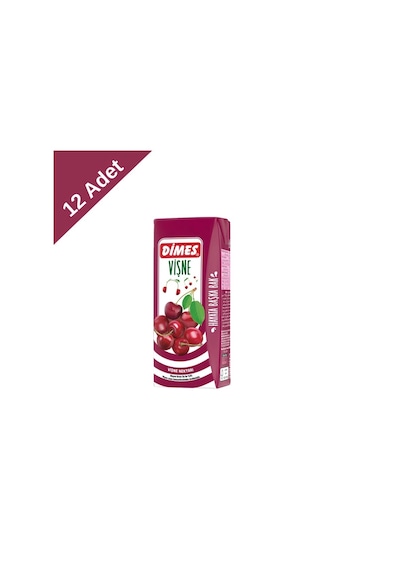 Dimes Vişne Suyu 200 Ml X 12 Adet