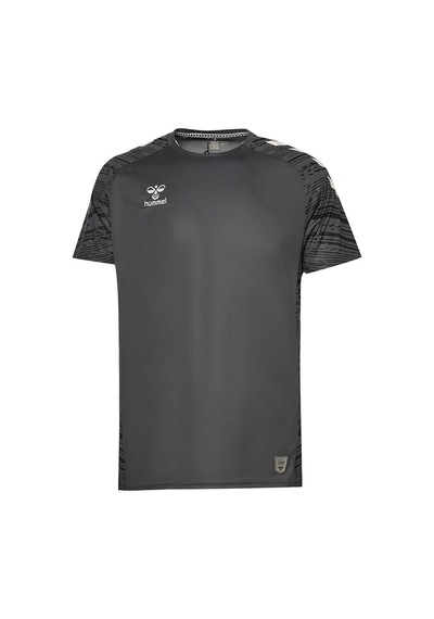 Hummel Hmllıne Tranıng T-shırt S/s Erkek Spor T-shirt Gri