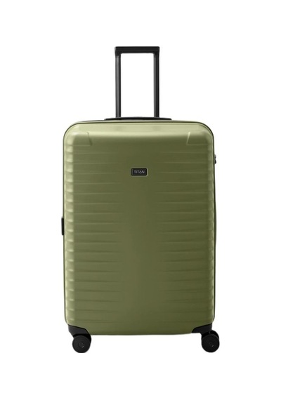 Titan Upgrade 4 Wheel Trolley L Büyük Boy Valiz Yeşil