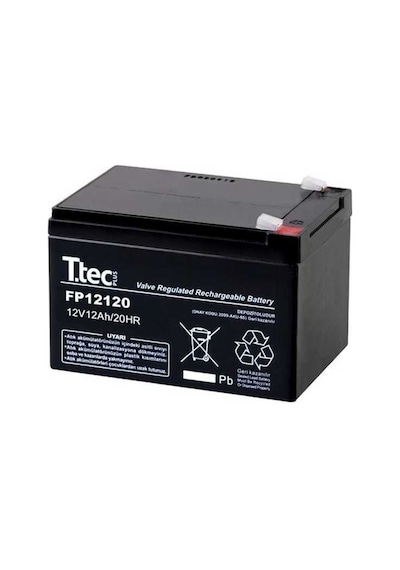Ttec 12 Volt 12 Amper Kuru Akü 12v 12a 2024 Üretim