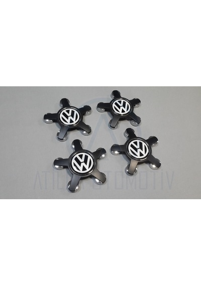 VOLKSWAGEN POLO AHTAPOT ÇELİK JANT GÖBEK SETİ SİYAH 5x112