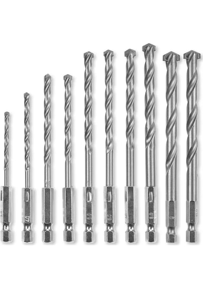 Einhell 10 Parça Beton delme uç seti S-CASE kutu - 49108743