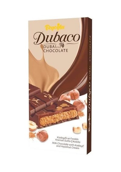 Chocolate Dubai Style Fındıklı 200gr