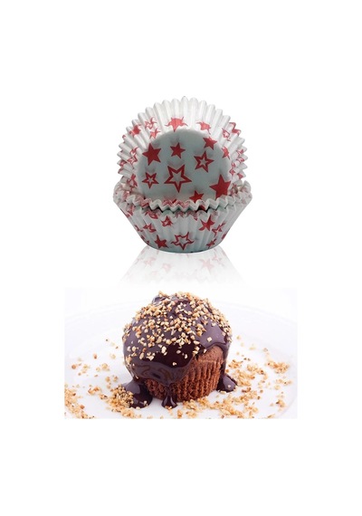 200'lü Kek Kalıbı Muffin Kağıdı Kurabiye Kalıbı Kek Kapsülü Desenli