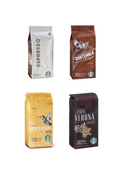 Starbucks Verona - Veranda -Dark Espresso Ve Guatemala Çekirdek Kahve 4 x 250 G