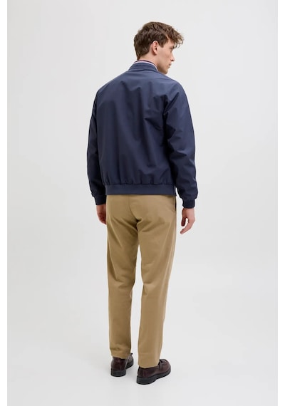 Jack & Jones Erkek Jprblubrad Mevsimlik Bomber Ceket 12273393 Lacivert Lacivert