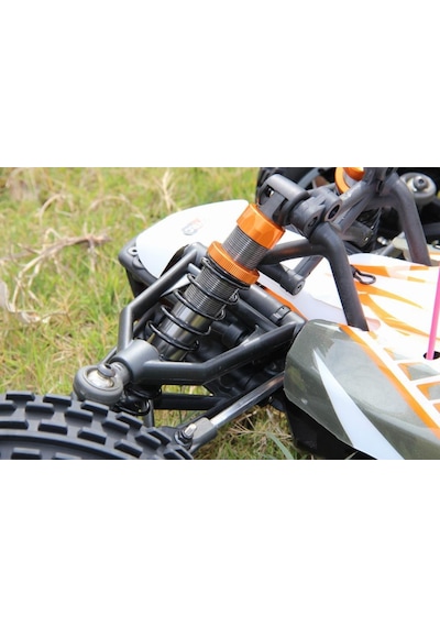 Sy Racıng 1/5 Baja 5b 30.5cc Rtr Kurşunsuz Benzinli Uzaktan Kumandalı Rc Arazi Model Araba 80+kmh 75cm Uzunluk Offroad Turuncu Kullanıma Hazır Syracıng/baja5b-turuncu