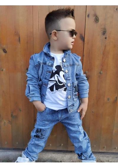 MODAVALS MICKEY BASKILI UZUN KOLLU ERKEK ÇOCUK KOT KOMBİN MODAVALS MICKEY BASKILI UZUN KOLLU ERKEK ÇOCUK KOT KOMBİN