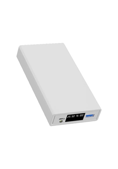 ENERX Powerbank 20000 mAh 22.5 Watt Led Göstergeli ENR-P2025DT Beyaz