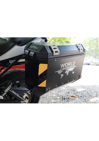 Cse19 Reflektif World Crosser (Dunyayi Gezen) Yazili Etiket