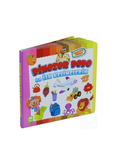 Dinozor Dodo ile Ilk Kelimelerim Ingilizce - Türkçe Karton N11.380