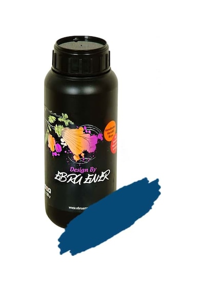 Ebru Ener Vernikli Genel Yüzey Boyası Ebru Mavi 250 Gr.