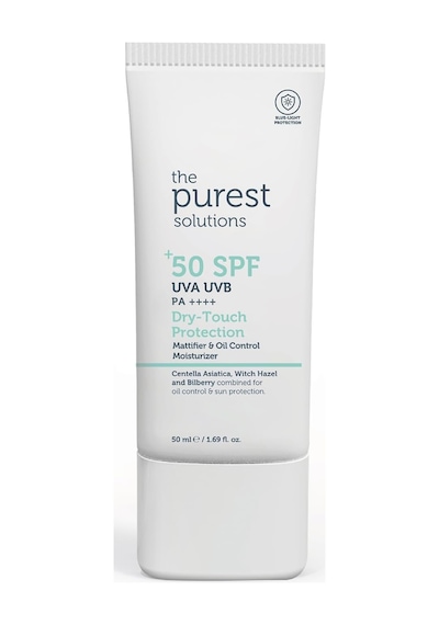 The Purest Solutions, Yağlı Ve Karma Ciltler İçin Matlaştırıcı Güneş Koruyucu Krem Spf 50, 50 Ml
