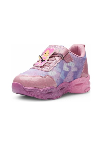 4010 Kız Çocuk Okul Öncesi Rahat Sneaker Pembe