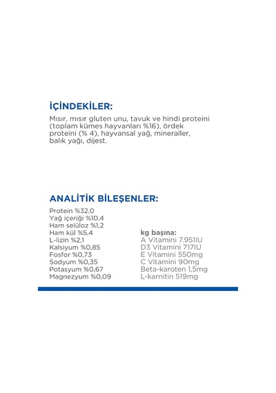 's Scıence Plan Kısırlaştırılmış Yetişkin Ördekli Kedi Maması 3 Kg