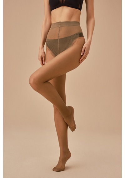 Suwen Pretty 40 Den Külotlu Çorap Sc3003018 Bronz