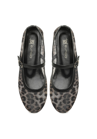 Butigo 26s-013 6fx Leopar Kadın Babet 000000000102242431 Kahverengi