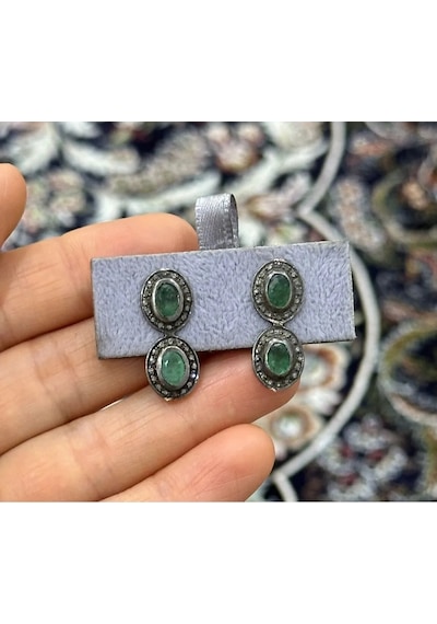 Zümrüt Elmas Küpe 370