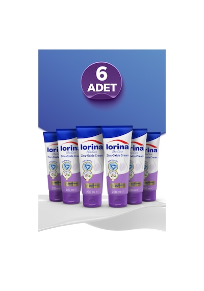 Skin Care Çinko Oksitli Bariyer Kremi 200 Ml 6 Adet