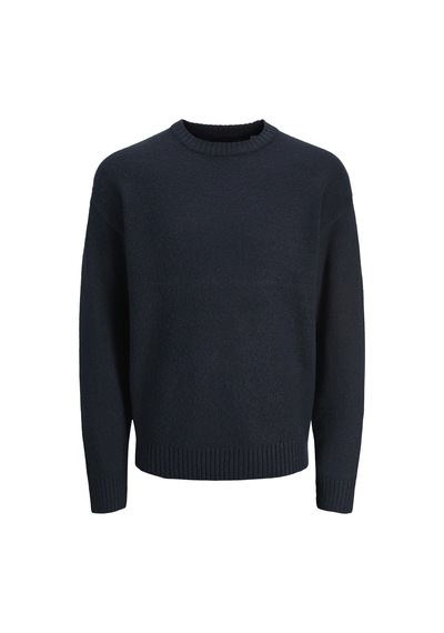 Jack & Jones Erkek Kazak 12215468 Koyu Lacıvert Koyu Lacıvert Koyu Lacivert