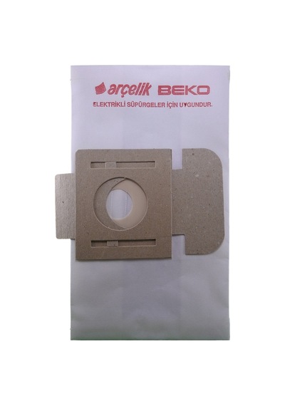 Arçelik Uyumlu - Beko Kanguru S 4120 Süpürge Kağıt Toz Torbası 10 Adet