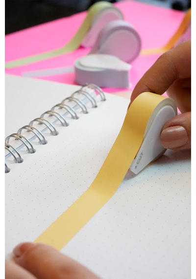 Victorias Journals Yapışkanlı Kağıt Bant 15 Mm X 5 M Sarı