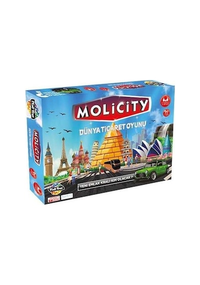 Molitoys Molicity Emlak Ticaret Oyunu Aile Oyunu Yeni Model