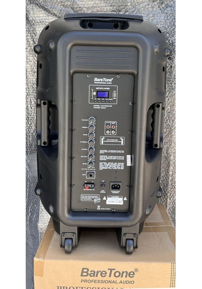 Spekon Baretone Mob-15 El + El 15" Usb-bt Taşınabilir Seyyar Şarjlı Ses Sistemi