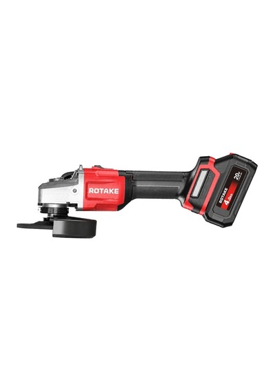 Rotake G1-115 Akülü Avuç Taşlama Makinesi Kömürsüz 115 Mm 20v 4.0ah