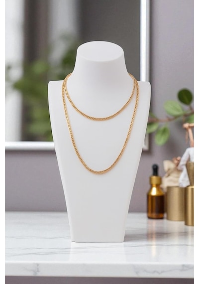 Beyaz Plastik Kolye Standı 20 Cm Takı Ve Mücevher Sergileme Aparatı, 234872398572021341