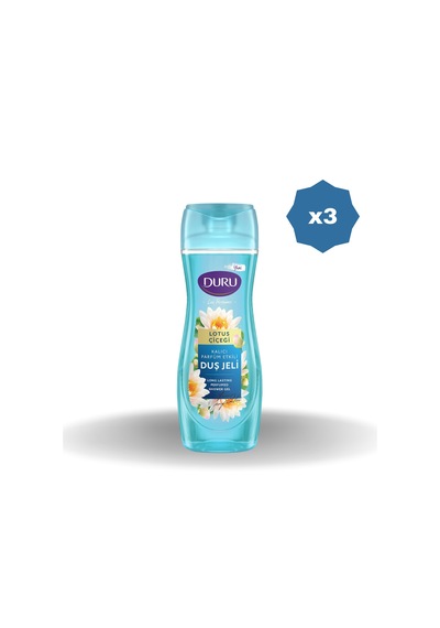 Duru Lotus Çiçeği Duş Jeli 450 Ml - 3 Adet