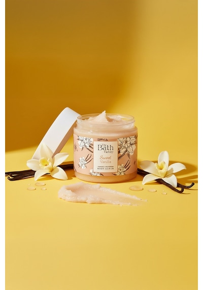 The Bath Factory Vanilya Aromalı Nemlendirici Ve Arındırıcı Vücut Peeling 300 G