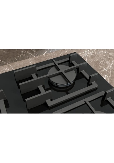 Siemens EP9A6QI40 Ankastre Gazlı Sert Cam Ocak