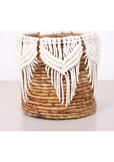 Midas Doğal Abaka 25x20 Cm Saksılık & Saklama Düzenleme Bej