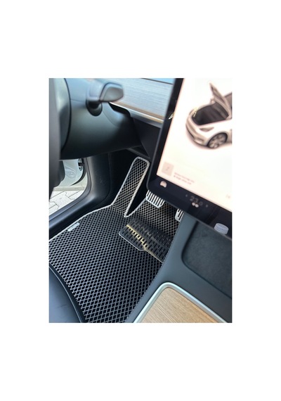 Tesla Model Y Eva Oto Paspas & Topukluk Siyah & Gri