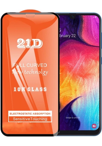 Samsung Uyumlu A50 Ekran Koruyucu 21d Kırılmaz Cam