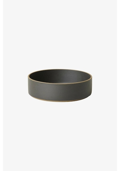 Hasami Porcelain Hpb009 Kase Siyah 185x55mm , Modüler Japon Seramiği Dekoratif Tabak & Kaseler