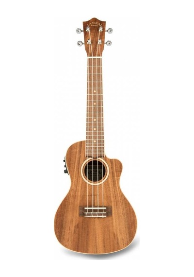 Lanikai Acst-cec Akasya Concert Elektro Ukulele Masif Akasya Üs