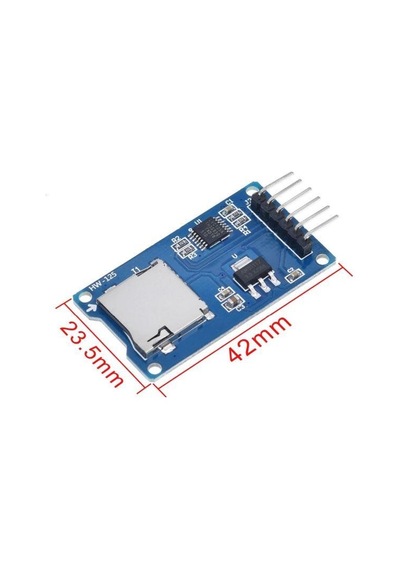 Elektronikport-Mikro Sd Kart Modülü Micro Sd Card Module Arduino