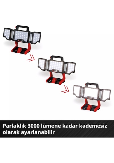 Einhell TP-CL 18/3000 Li Set - Solo Akülü Projektör (Tripod Takılabilir) (Akü ve Şarj Hariç) - 4514170