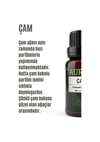 Auran Çam Esansiyel Uçucu Yağı 10 ML