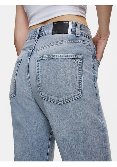 Ltb Vanetta Düz Paça Yüksek Bel Jean Pantolon 010095176316114 55910 Karışık Çok Renkli