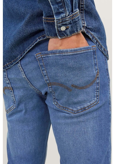 Jack & Jones Jack&jones Slim Fit Dar Paça Mavi Erkek Kot Pantolon 12243592 001 Jack & Jones Jack&jones Slim Fit Dar Paça Mavi Erkek Kot Pantolon 12243592 001