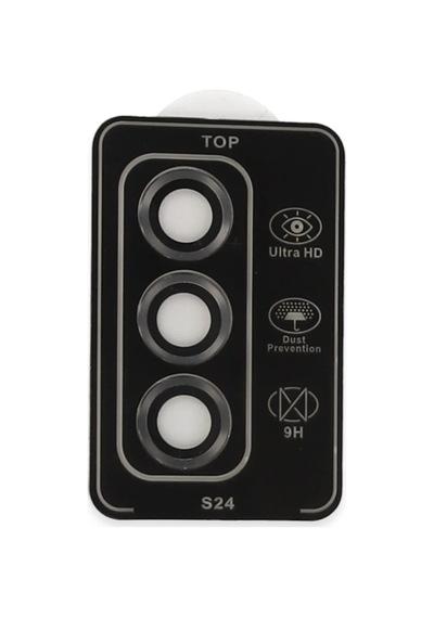 Joko Samsung Uyumlu Galaxy S24 Pvd Metal Kamera Lens - Titan Gri -
